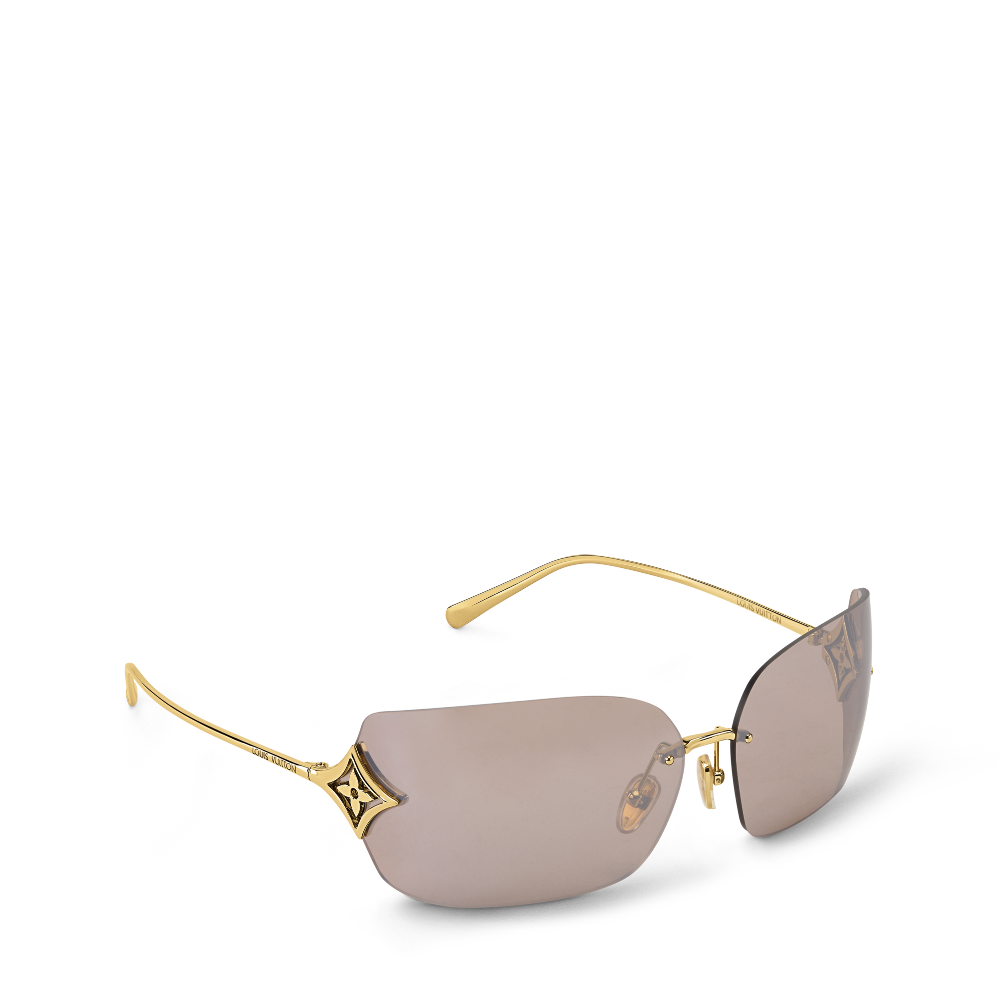 Curvy Flower Rectangle Sunglasses S00 - Accessories | LOUIS VUITTON